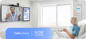 OSF HealthCare Expands Strategic Partnership with hellocare.ai to Deploy AI Assisted Intelligent Hospital Rooms Enterprise Wide