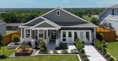 Geneva Model Exterior | Cloverleaf by Century Communities | New Homes in Austin, TX