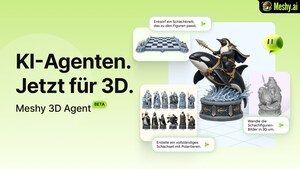 Meshy bringt KI-Agenten in die 3D-Erstellung: Meshy 3D Agent Beta startet