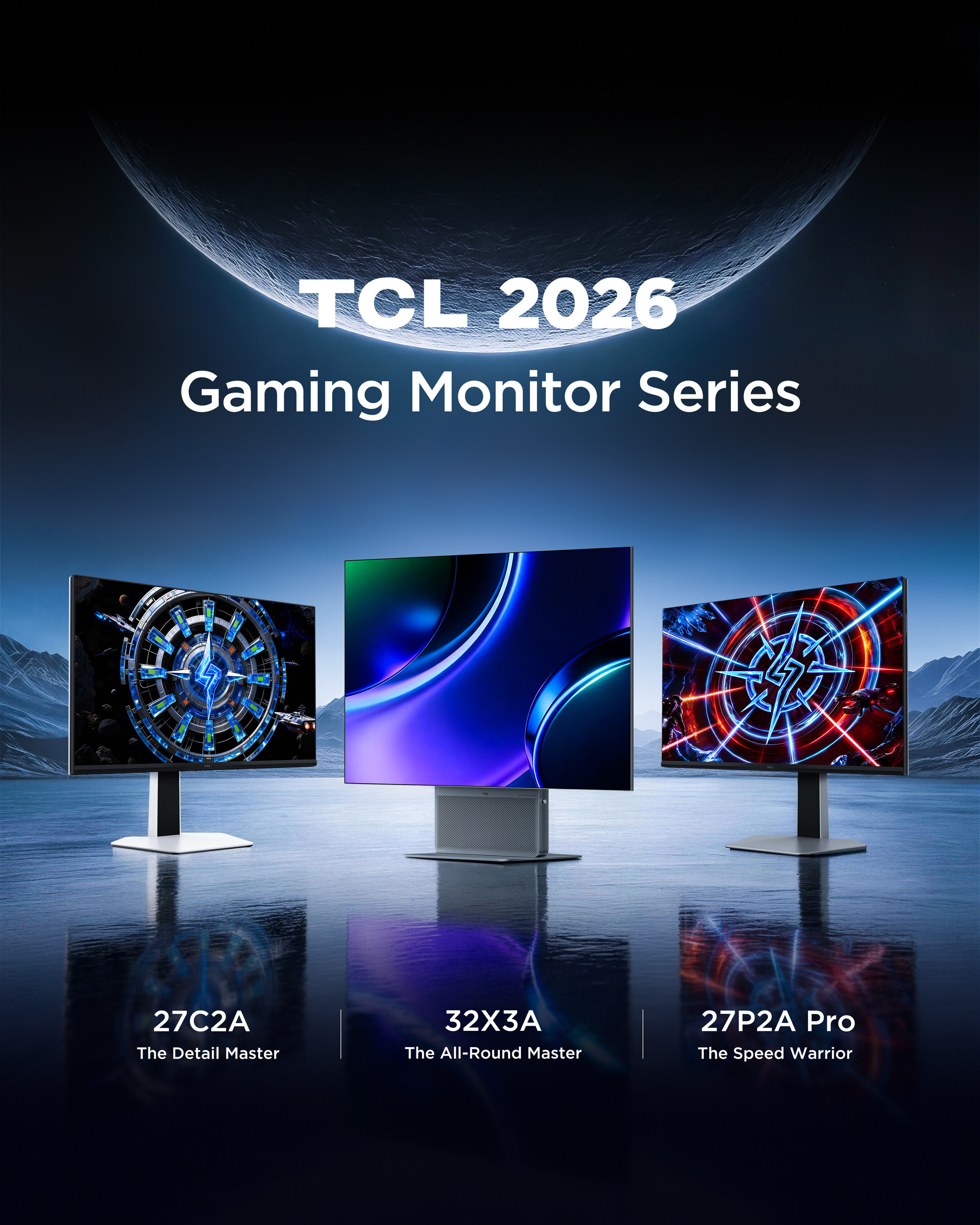 TCL Unveils Expanded Monitor Lineup in Europe, Including its First Flagship OLED+ Monitor