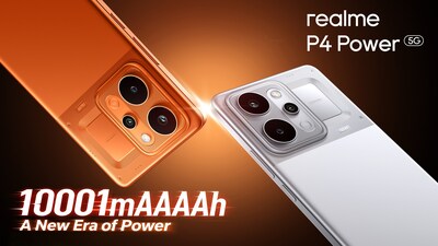 realme P4 Power 5G Dilancarkan Secara Rasmi di Malaysia dengan Bateri Titan 10,001mAh Pertama di Dunia