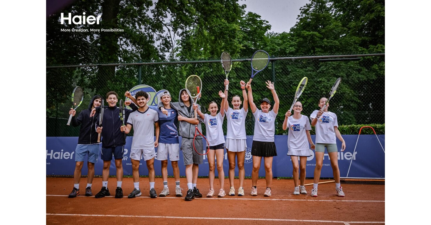 Haier Gelar Turnamen Tenis Remaja dan Program Interaksi Penggemar di Roland-Garros 2026 Lewat Clay Court Open dan Fans Club Event