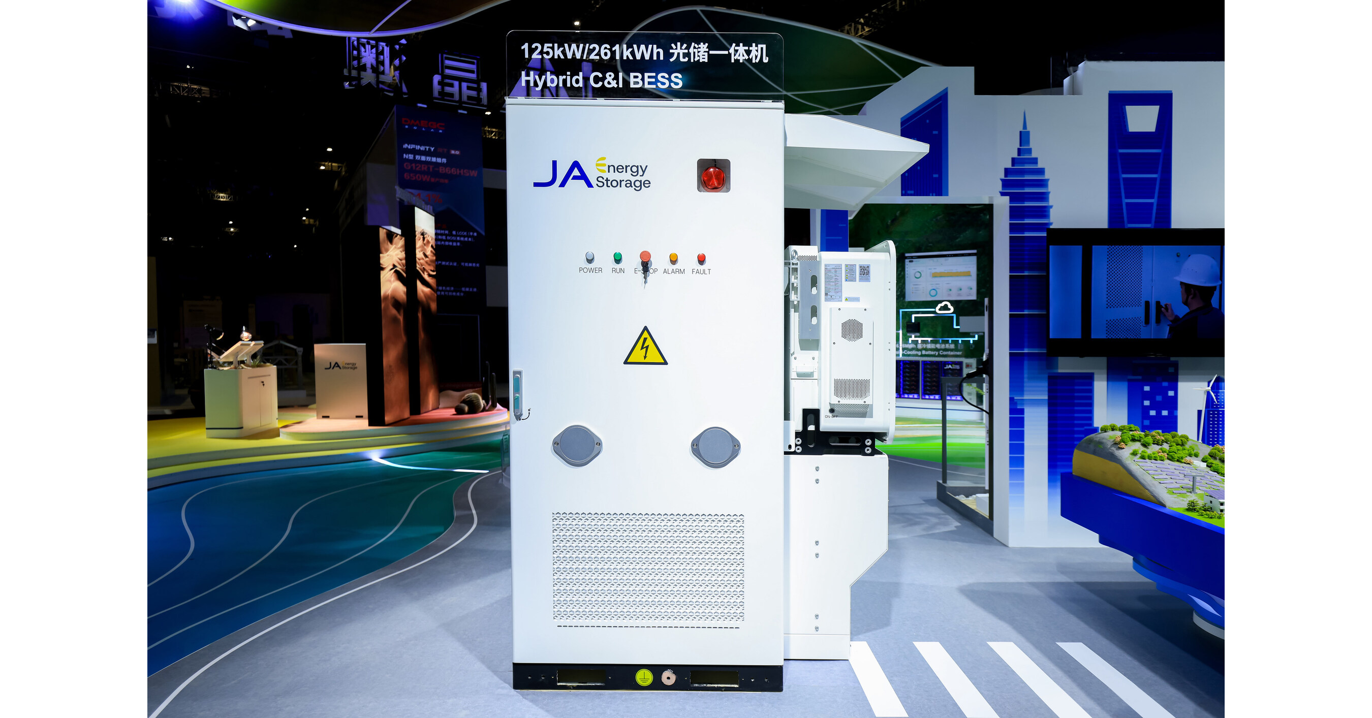 JA ESS Launches JAPlanet Fusion C&I Hybrid Solar-Plus-Storage System