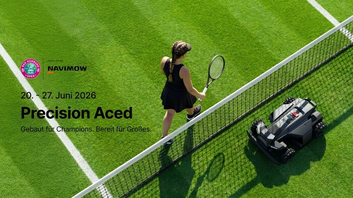 Segway Navimow Becomes Official Partner of the Bad Homburg Open: Mowing Precision Redefines Championship Standard