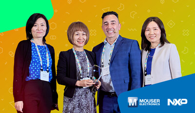 Mouser Electronics คว้ารางวัล Top Customer Count Asia 2025 จาก NXP เป็นครั้งแรก