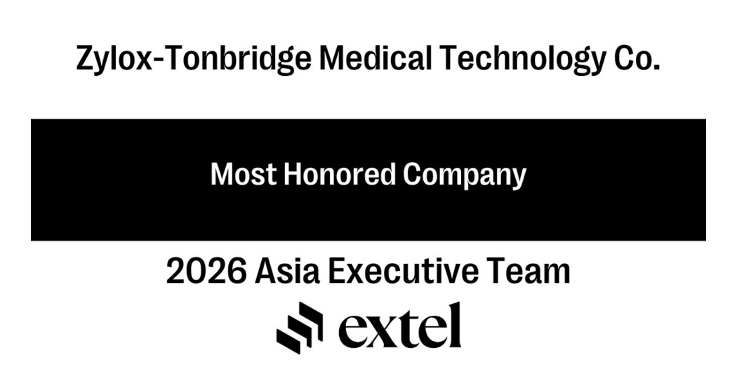 Zylox-Tonbridge Recognized as Most Honored Company in Extel 2026 Asia Executive Team Survey