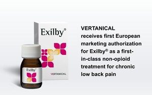 Exilby® Receives First European Marketing Authorization as VERTANICAL Prepares UK Submission for its First-in-Class Non-Opioid Treatment for Chronic Low Back Pain