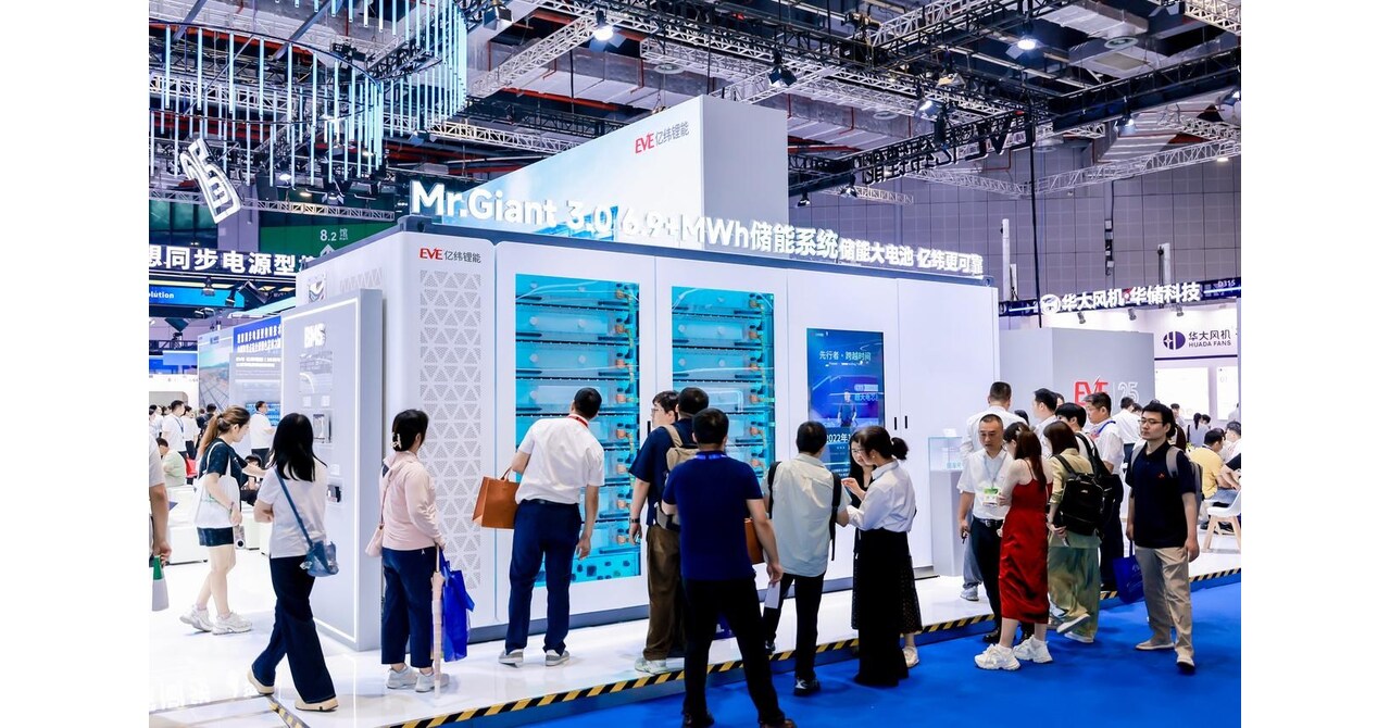 SNEC 2026 | EVE Energy Raih Pesanan Lebih dari 67 GWh, Perkuat Posisi di Industri Penyimpanan Energi