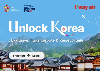 T’way Air and Korea Tourism Organization Team Up for Frankfurt-Korea Summer Campaign
