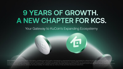 KCS mở ra chương mới trong hành trình kỷ niệm chín năm của KuCoin, thúc đẩy token tiện ích thành một lớp tham gia giá trị