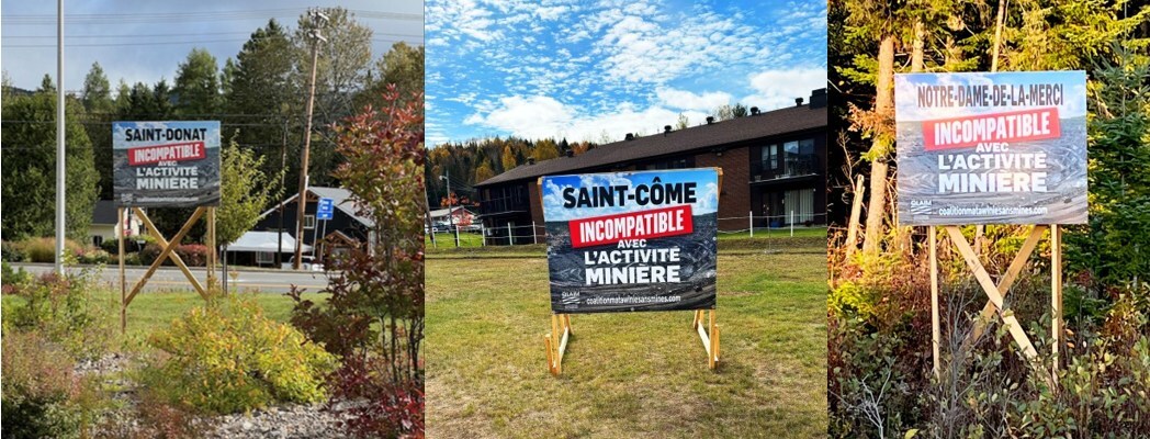 NI-CO ENERGY (TSXV: NICE) KREMER PROJECT LACKS SOCIAL LICENSE (CNW Group/Coalition, Matawinie nos lacs sans mines)