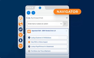 Cox Automotive’s Navigator Streamlines Dealership Workflows Across Technology Solutions Cox Automotive’s Navigator Streamlines Dealership Workflows Across Technology Solutions