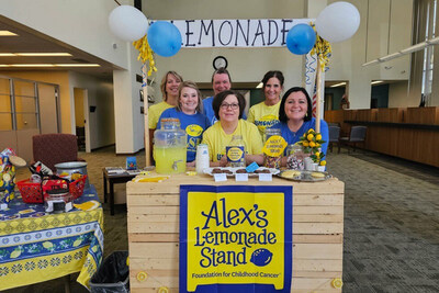 Members of the S&T team hosting Lemonade Days. Members of the S&T team hosting Lemonade Days.