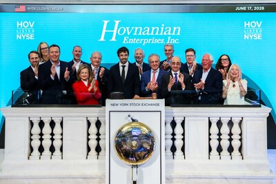 Hovnanian Enterprises at the NYSE on June 17th. Hovnanian Enterprises at the NYSE on June 17th.