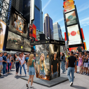 Snapchat and OUTFRONT Media Launch 'Crowd Created' Live AR Spectacle in Times Square on June 18