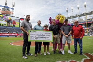 Clean Express Auto Wash and Express Wash Concepts Donate Record $53,690 to Cleveland Guardians Charities During CLE Inspires Week