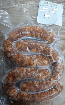 Saucisses txistorra (Groupe CNW/Ministère de l'Agriculture, des Pêcheries et de l'Alimentation) Saucisses txistorra (Groupe CNW/Ministère de l'Agriculture, des Pêcheries et de l'Alimentation)