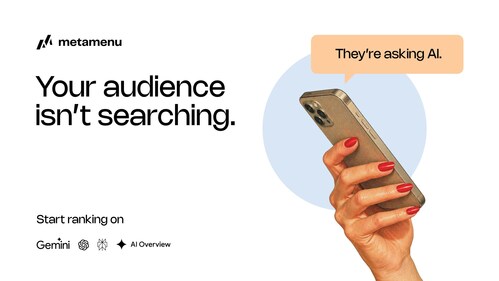 Metamenu launches Signal at CommerceNext 2026 to help DTC brands improve their AI search visibility (PRNewsfoto/Metamenu) Metamenu launches Signal at CommerceNext 2026 to help DTC brands improve their AI search visibility (PRNewsfoto/Metamenu)