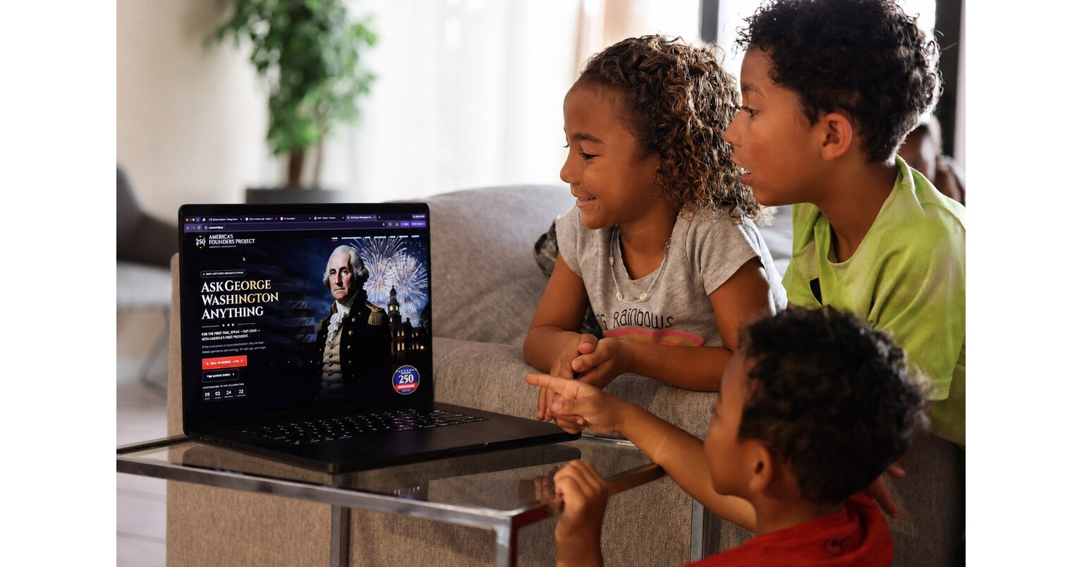 To Celebrate America's 250th, Kids Can 'Chat' with George Washington -- Thanks to ConstantLife AI Innovation