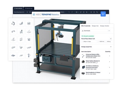 newswire.ca - Vention Inc. - Vention and Teradyne Robotics Collaborate on Digital Twin Creation Platform Optimized for UR Robotic Cells