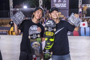 Monster Energy's Sora Shirai Takes First Place in Men's Skateboard Street at WST World Cup Rome 2026