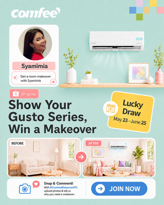 Comfee Lancarkan Kempen Home Makeover dan Aircon Song Challenge untuk Rakyat Malaysia