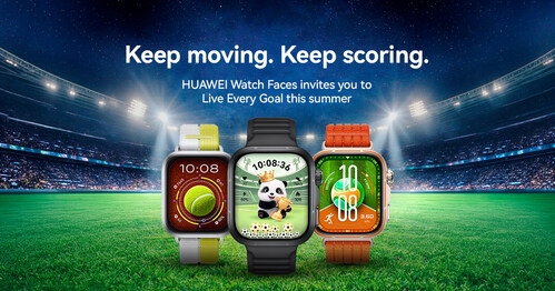 Your goals. Your style. The HUAWEI WATCH FIT 5 Series brings the summer's most exciting watch face collection to life: sport-inspired designs that track your every step and celebrate every milestone.