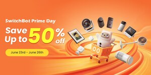 SwitchBot bietet zum Prime Day 2026 bis zu 50 % Rabatt
