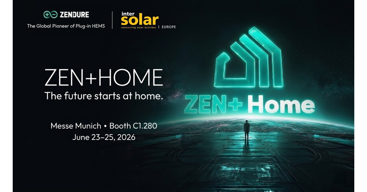 Zendure Unveils the ZEN+ HOME AI Energy Ecosystem at Intersolar 2026