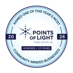 KeyBank Named Honoree of The Civic 50 for the Thirteenth Consecutive Year