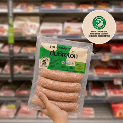 duBreton annonce l'arrivée en épicerie de ses produits portant la mention « Vérifié sans clonage ni édition génétique »