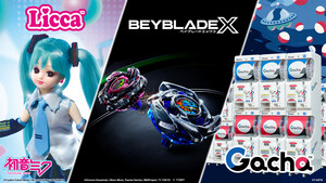 TOMY (TAKARATOMY) Brings BEYBLADE X, Licca-chan, and Gacha™ to Anime Expo 2026, Sharing a Century of Japanese "Asobi" with U.S. Fans