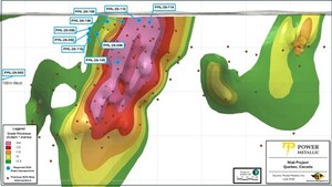 Power Metallic reports New Lion drill intercepts of 13.30 Meters of 3.98% CuEqRec¹ in Hole 26-115 and 5.26 Meters of 8.45% CuEqRec¹ in Hole 26-105 at Lion