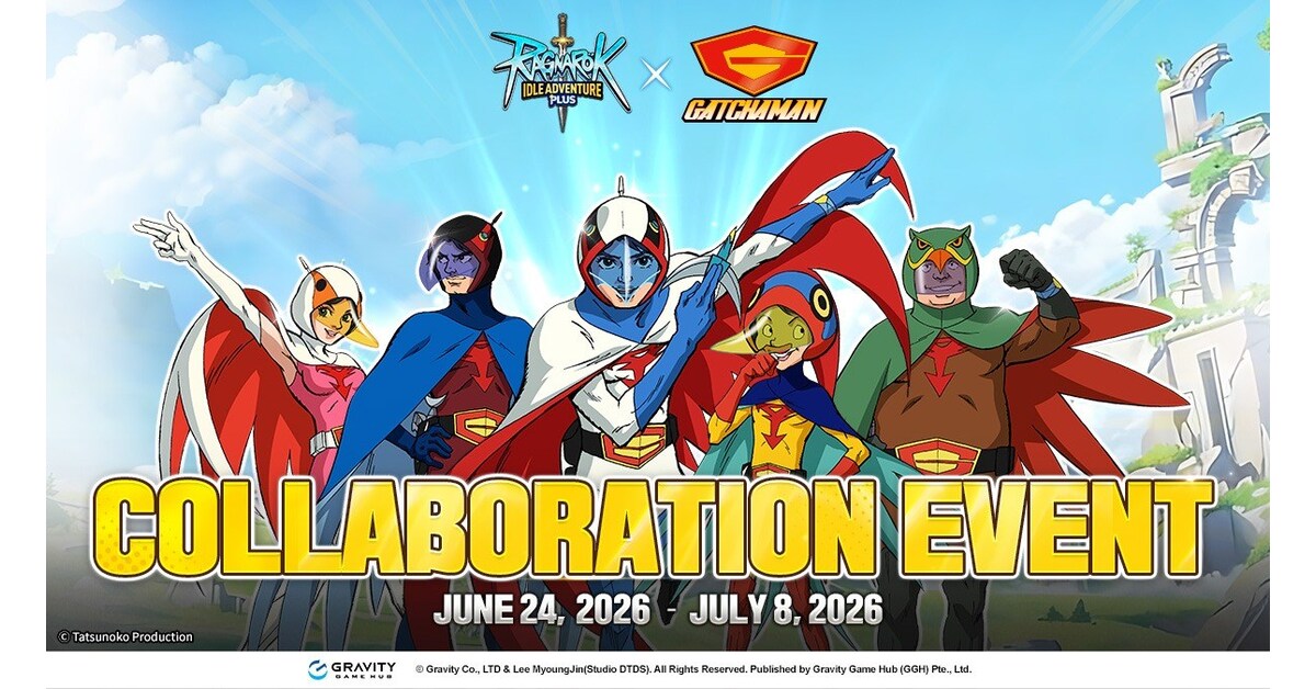 Gravity Game Hub lance une collaboration exclusive avec Gatchaman sur Ragnarok Idle Adventure Plus