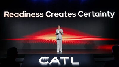Amanda Xu, CTO ESS and President of ESS Europe CATL (PRNewsfoto/CATL)