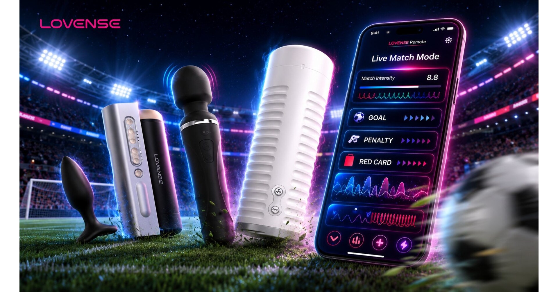 Lovense Launches Match Intensity, Turning World Cup Excitement Into Real-Time Sensory Feedback In Its Ecosystem