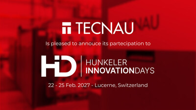 TECNAU TO PARTICIPATE IN HUNKELER INNOVATIONDAYS 2027