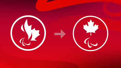 The Canadian Paralympic Committee (CPC) has officially launched a new logo featuring a full maple leaf on top of the Paralympic symbol. (CNW Group/Canadian Paralympic Committee (Sponsorships))