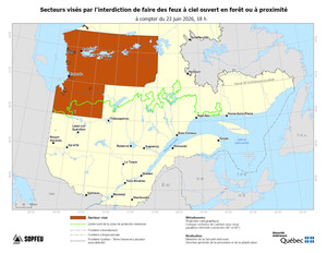 Forest fires - Ban on open fires in or near forests