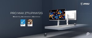 X-Rite Pantone Adds MSI PRO MAX Displays to Pantone Validated Program for Proven Color Fidelity for Real World Colors