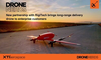 prnewswire.com - XTI Aerospace - XTI Aerospace's Drone Nerds Business Adds RigiTech Eiger Delivery Drone to Enterprise Portfolio