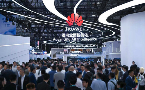 Huawei's MWC Shanghai 2026 booth in Hall N1 Huawei's MWC Shanghai 2026 booth in Hall N1