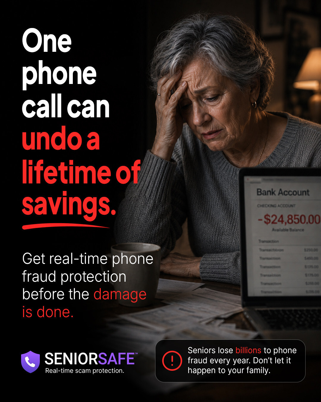 Sentien Unveils Game-Changing AI Platform, SeniorSafe - Stops Both Human and AI-Deepfake Phone Fraud and Scams