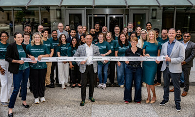 Toute l’équipe de GreenShield célèbre l’ouverture et l’inauguration officielle du bureau de Toronto les 23 et 24 juin 2026. (Groupe CNW/GreenShield)