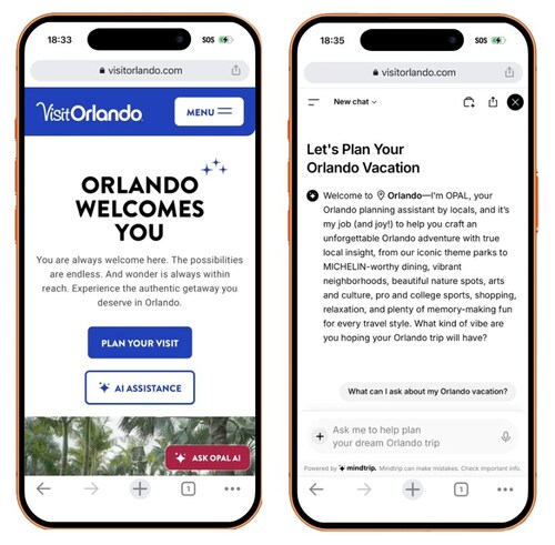 New AI-powered trip planner joins Visit Orlando’s suite of local expert-led services, offering personalized recommendations and easier vacation planning.