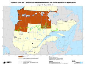 Forest fires - Modification of the ban on open fires in or near forests