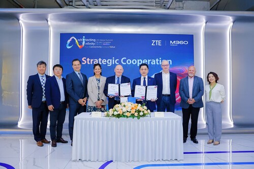 ZTE dan GSMA Gelar ZTE Global Summit & User Congress serta GSMA M360 ASEAN di Lokasi yang Sama sebagai Bagian dari Ajang MWC Shanghai 2026 (PRNewsfoto/ZTE Corporation)