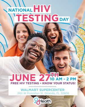 26Health to Offer Free HIV Testing in Orlando for National HIV Testing Day
