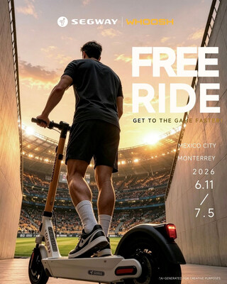 Segway <em>dan</em> Whoosh Luncurkan Program "Free Ride" di Meksiko Selama Piala Dunia 2026 Berlangsung, Dukung Mobilitas Perkotaan
