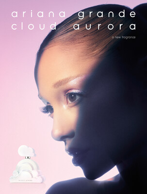 Ariana Grande in partnership with LUXE Brands launches Cloud Aurora, the newest addition to the global award-winning Cloud Collection